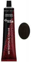 Galacticos Professional Metropolis Color - 5/0 Light brown светлый шатен крем краска для волос