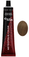 Galacticos Professional Metropolis Color - 9/7 Very light brown blond блондин коричневый крем краска для волос