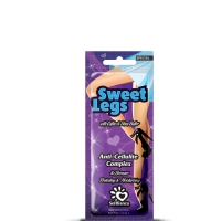 SolBianca Крем для загара в солярии “Sweet Legs” для ног с маслом кофе, маслом Ши и бронзаторами, 15 ml