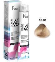 Kezy Color Vivo No Ammonia - 10.01 Экстра светлый блондин натуральный пепельный, 100 мл