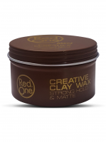 RedOne матовая глина-воск для волос сильной фиксации Creative Clay Wax STRONG HOLD & MATTE