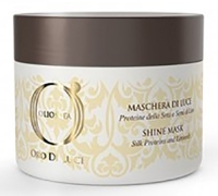Barex Italiana Olioseta Oro Di Luce Shine Mask - Маска-блеск с протеинами шелка и семенем льна