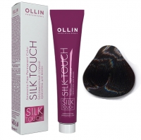 Ollin Professional Silk Touch - 4/71 шатен коричнево-пепельный