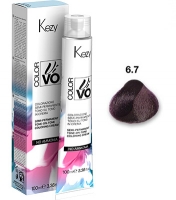 Kezy Color Vivo No Ammonia - 6.7 Темный блондин фиолетовый, 100 мл
