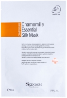 Skindom шелковая маска с экстрактом ромашки Chamomile Essential Silk Mask