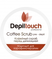 Depiltouch - Скраб кофейный перед депиляцией с кофеином