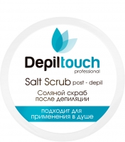 Depiltouch - Соляной скраб-пилинг против вросших волос с экстрактом водорослей