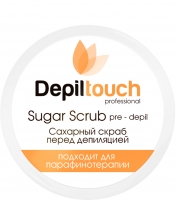 Depiltouch - Скраб сахарный перед депиляцией с натуральным мёдом