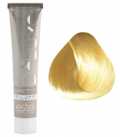 Estel Professional De Luxe Silver - 10/74 светлый блондин коричнево-медный для 100% седины