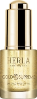Herla сухое лифтинг-масло для лица Золото Gold Supreme 24k gold  face dry oil