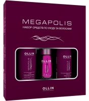 Ollin Professional Megapolis - Набор (шампунь+кератин-плюс+активный комплекс)