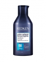 Redken Color Extend Brownlights - Нейтрализующий кондиционер для темных волос, 300 мл
