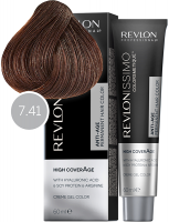 Revlon Professional Revlonissimo High Coverage - 7.41 натуральный ореховый блондин