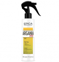Epica Professional Argania Rise ORGANIC - Спрей для придания блеска волосам с комплексом масел, 250 мл.