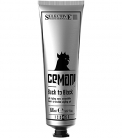 Selective Professional Cemani Back To Black - Гель для укладки волос со смываемым черным пигментом