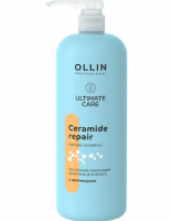 Ollin Professional Ultimate Care - Восстанавливающий шампунь для волос с церамидами, 1000мл 