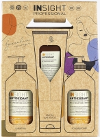 Insight косметический набор Antioxidant, для перегруженных волос: Шампунь, 400 мл + Кондиционер, 400 мл + Маска, 250 мл