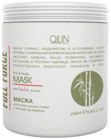 Ollin Professional Full Force Hair&Scalp Mask - Маска очищающая с экстрактом бамбука