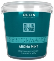 OLLIN BLOND PERFORMANCE Blond Powder With Mint - Осветляющий порошок с ароматом мяты