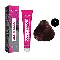 Крем-краска для волос OLLIN Color 4/4 шатен медный, 100 мл