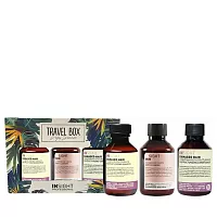 Набор (шампунь 100 мл, кондиционер 100 мл, гель для тела 100 мл) TRAVEL BOX DAMAGED HAIR