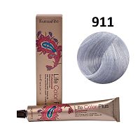 Крем-краска для волос Farmavita Life Color Plus 911 серебристая глициния, 100 мл