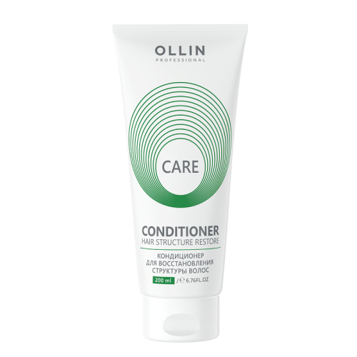 Кондиционер для восстановления структуры волос OLLIN Care 200 мл