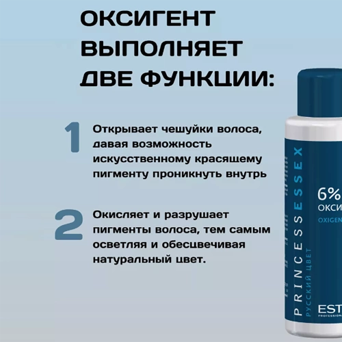 Оксигент 6% / ESSEX Princess 60 мл фото 6