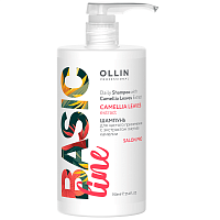 Шампунь для волос для частого применения с экстрактом листьев камелии OLLIN Basic Line 750 мл