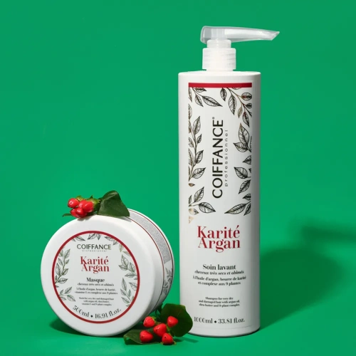 Шампунь для сухих и поврежденных волос / KARITE ARGAN - SOIN LAVANT - SANS SULFATE 1000 мл фото 2