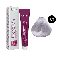 Крем-краска для волос OLLIN Silk Touch 9/8 блондин жемчужный, 60 мл
