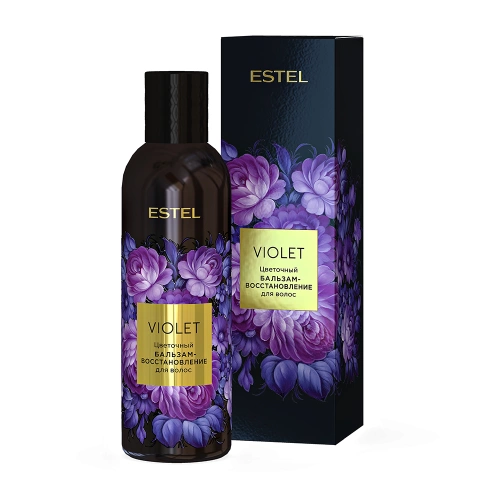 Бальзам цветочный восстановление для волос / Estel Violet 200 мл фото 2