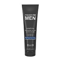 Освежающий шампунь для волос и тела OLLIN Premier For Men, 250 мл