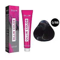 Крем-краска для волос OLLIN Color 0/88 корректор синий, 100 мл