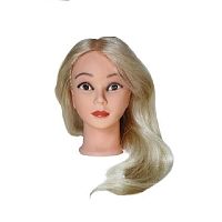 Голова-манекен для причесок, волосы 45 - 50 см Блондин OLLIN