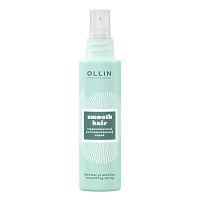Термозащитный разглаживающий спрей для волос OLLIN Smooth Hair, 150 мл