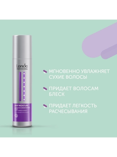 Спрей-кондиционер несмываемый увлажняющий / DEEP MOISTURE 250 мл фото 5