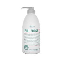 Увлажняющий шампунь для волос против перхоти с экстрактом алоэ OLLIN Full Force 750 мл