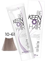 VELVET COLOUR Стойкая крем-краска без аммиака 10.61 Ультра-светлый фиолетово-пепельный блондин 100мл
