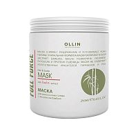 Очищающая маска для волос с экстрактом бамбука OLLIN Full Force 250 мл