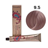 Крем-краска для волос Farmavita Life Color Plus 9.5 очень светлый блондин красное дерево, 100 мл