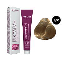 Крем-краска для волос OLLIN Silk Touch 9/0 блондин, 60 мл