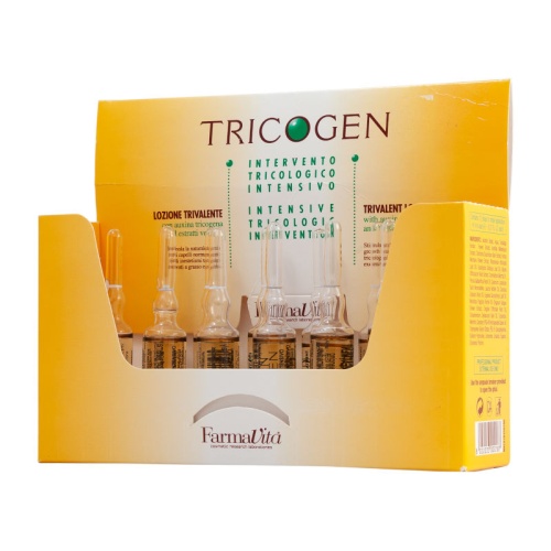 Лосьон для трихологического воздействия Tricogen FarmaVita 12x8 мл фото 2
