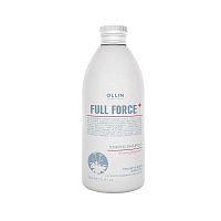 Тонизирующий шампунь для волос с экстрактом пурпурного женьшеня OLLIN Full Force 300 мл