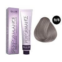Крем-краска для волос OLLIN Performance 9/8 блондин жемчужный, 60 мл