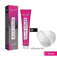 Крем-краска для волос OLLIN Color 0/0 корректор нейтральный, 60 мл