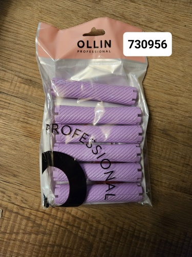 "Бигуди пластиковые 19мм (6шт) OLLIN Professional