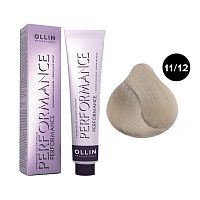 Крем-краска для волос OLLIN Performance 11/12 специальный блондин пепельно-фиолетовый, 60 мл