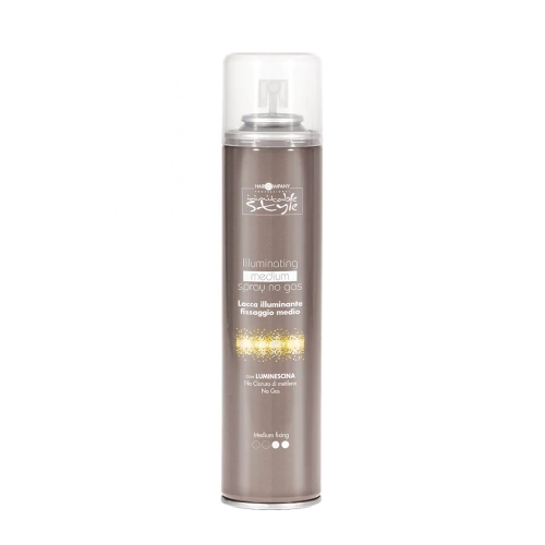Спрей без газа придающий блеск средней фиксации / Illuminating Medium Spray No Gas 300 мл