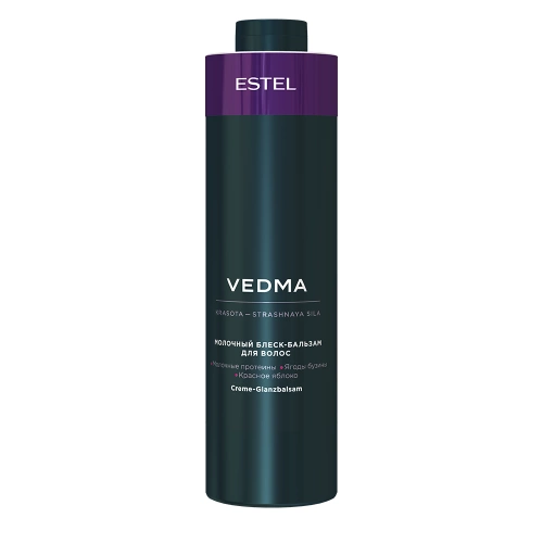 Бальзам-блеск молочный для волос / VEDMA 1000 мл